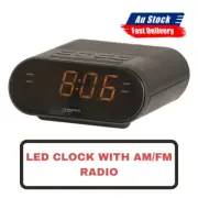 LED Clock with AM/FM Radio