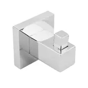 Bathroom Stainless Steel 304 Robe Hook Chrome Wall Hat Single Hanger Towel Rack
