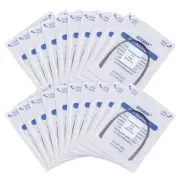 30 X Ortodoncia Dental Niti Térmica activada Arco redondo Alambre Forma natural