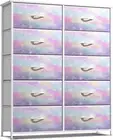 Sorbus Kids Dresser with 10 Drawers - Storage Chest Organizer Unit Nightstand -