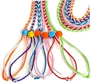 minkissy Adjustable Pet Leash for Hamsters Soft Rope Harness with Color Buckle Meters Long for Pet Mice and Rats Comfortable and Secure