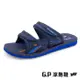 G.P 男款高彈性舒適雙帶拖鞋G3759M-藍色(SIZE:40-44 共三色) GP