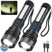 Rechargeable Flashlights High Lumens, 7Mode Flashlights Rechargeable, Super B