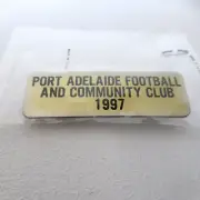 PORT ADELAIDE FOOTBALL AND COMMUNITY CLUB 1997 Member Badge New