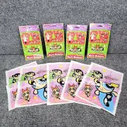 Vintage 1999 POWERPUFF GIRLS Stickers Christmas NEW SEALED 8 sheets + Gift Bags