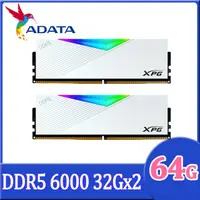 在飛比找PChome24h購物優惠-ADATA 威剛 XPG Lancer DDR5 6000 