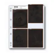 20x Print File 4x5in Film Negative Storage Pages Sheets Archival Preserver 45-4B