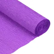 Crepe Paper Roll Crepe Paper Decoration 6.9ft Long 20 Inch Wide, Violet