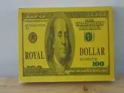 Benjamin Franklin $100 Bill Royal Dollar Playing Cards 2 Decks New & Sealed