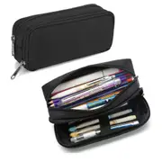 Large Capacity Pencil Case Pen Bag Organizer School Office Cosmetic Stationery Storage