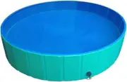 Foldable Dog Pet Swimming Pool PVC Kiddie Bathing Tubs Outdoor Portable XL New