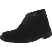 Clarks Womens Desert Boot Black Ankle Boots Shoes 7.5 Medium (B,M) BHFO 1065