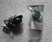 Grand central,Mini green marker lights with visor,#82773, 2 new lights.