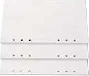 Loose Leaf Punched Paper Refills, 3 Pack 240 Pages A6 Lined Refill Paper for Binders, Journals, Notebooks - Hole Punched Filler Paper Sheets, Blank Paper