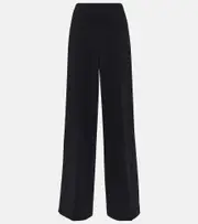 [Joseph] Joseph Alane high-rise cady wide-leg pants AU 10 black
