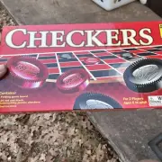 New checkers board game still sealed