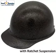 MSA Skullgard Cap Style with Ratchet Suspension - Custom Textured Dark Granite