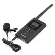 Wireless Tour Guide System Microphone Transmitter Receiver for Church / Training