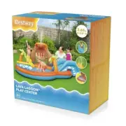Bestway Splash Large Kid Inflatable Lava Lagoon Pool Water Play Centre 265x104cm