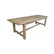 MF Farmhouse Recycled Elm Timber Dining Table