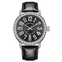 在飛比找博客來優惠-BEXEI 貝克斯 鑲鑽星輝系列 男士鑲鑽全自動機械錶917