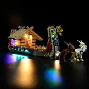 Brick Shine GC Light Kit for LEGO® The Goat Boat 76208