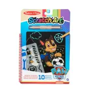 Melissa & Doug PAW Patrol Scratch Art Pad - Chase Colour Reveal Travel...