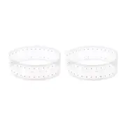 2pcs Film Ruler 30cm 0.5mm Scale PET Covered with R Angle Flexible Ruler