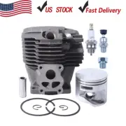 52mm Cylinder Piston Kit For Stihl MS441 MS441C Decompression Valve Spark Plug