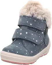 [Superfit] Girls' Groovy 2.0 Warm Lined Gore-Tex Snow Boots, Blue 8000, 10 AU