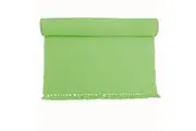 Hoydu Set Of 2 Cotton Ribbed Table Apple Green Placemats
