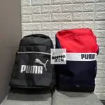 PUMA 後背包 反光 雙肩包 電腦包 運動背包  書包 小LOGO 黑07815001 藍紅07729207