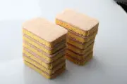 12PCS Natural Scrub Sponge Scouring Pad Sisal Plant Based Sponge Scrubber