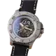 FIBER法柏 海洋潛將系列復古全鏤空機械潛水腕錶-銀框黑/FB8016-03/台灣總代理公司貨