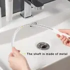 Bathtub Drain Cleaner Design Pipe Dredging Brush for Bathroom Hair Sewer Tool
