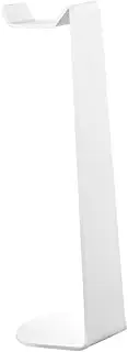ULTECHNOVO Headphone Holder Stand Acrylic Desktop Hanger for Earphones White Stable Base for Headsets Space Saving Design for Home Office Use