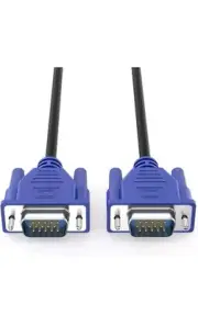 4ft 15 PIN VGA TO VGA Cable For LED LCD TV Monitor PC projector USB DOCK HDTV