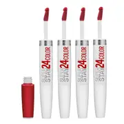 4x Maybelline Superstay 24 Hour Colour 2 Step Lipstick 310 Optic Ruby