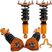 Adjustable Complete Coilovers Set，Compatible With Mitsubishi Eclipse 4G 06-12 Galant DJ 04-12 Shocks Coilovers Struts Suspension Springs