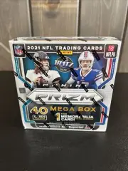 2021 PRIZM NFL FOOTBALL MEGA BOX FACTORY SEALED T-LAW???