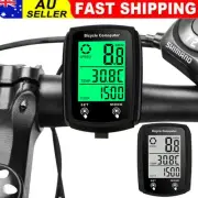 Speedometer Computer LCD Waterproof Cycling Bike Wired Night Bicycle Odometer