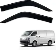 OAD4X4 Weathershields Compatible with Toyota Hiace 1990-2005, Widened Weather Shields Window Visors Wind Deflectors Sun Rain Guard 2PCS Set