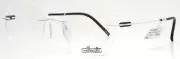 SILHOUETTE 5561 LG 1540 Courageous White Unisex Eyeglasses 50-19-145 B:41.7