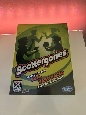 NEW - Scattergories (Hasbro Gaming) - Ages 13+ - SEALED!