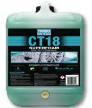 CHEMTECH BRAND CT18 Superfoam heavy duty foam wash. Part No CT18-SF20L*