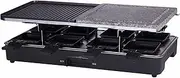 Davis & Waddell D1516 8 Person Electric Party Grill, 46x23cmBK, Black