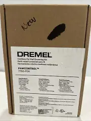 Dremel Dog Nail Grinder 7760-PGK Paw Control cordless pet grooming trimmer NEW