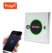 WiFi Tuya Contactless Infrared No Touch Exit Button IR Door Lock Access Control