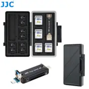 Memory Card Case Storage Holder + Card Reader fits 16 Micro SD SDXC SDHC Cards