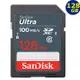 SanDisk 128GB 128G SDXC【100MB/s 灰】Ultra SD C10 UHS 相機記憶卡